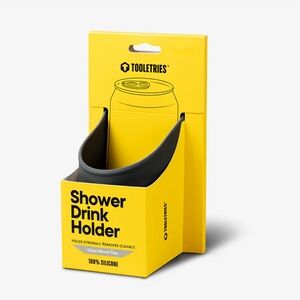 Tooletries Black Shower Drink Holder